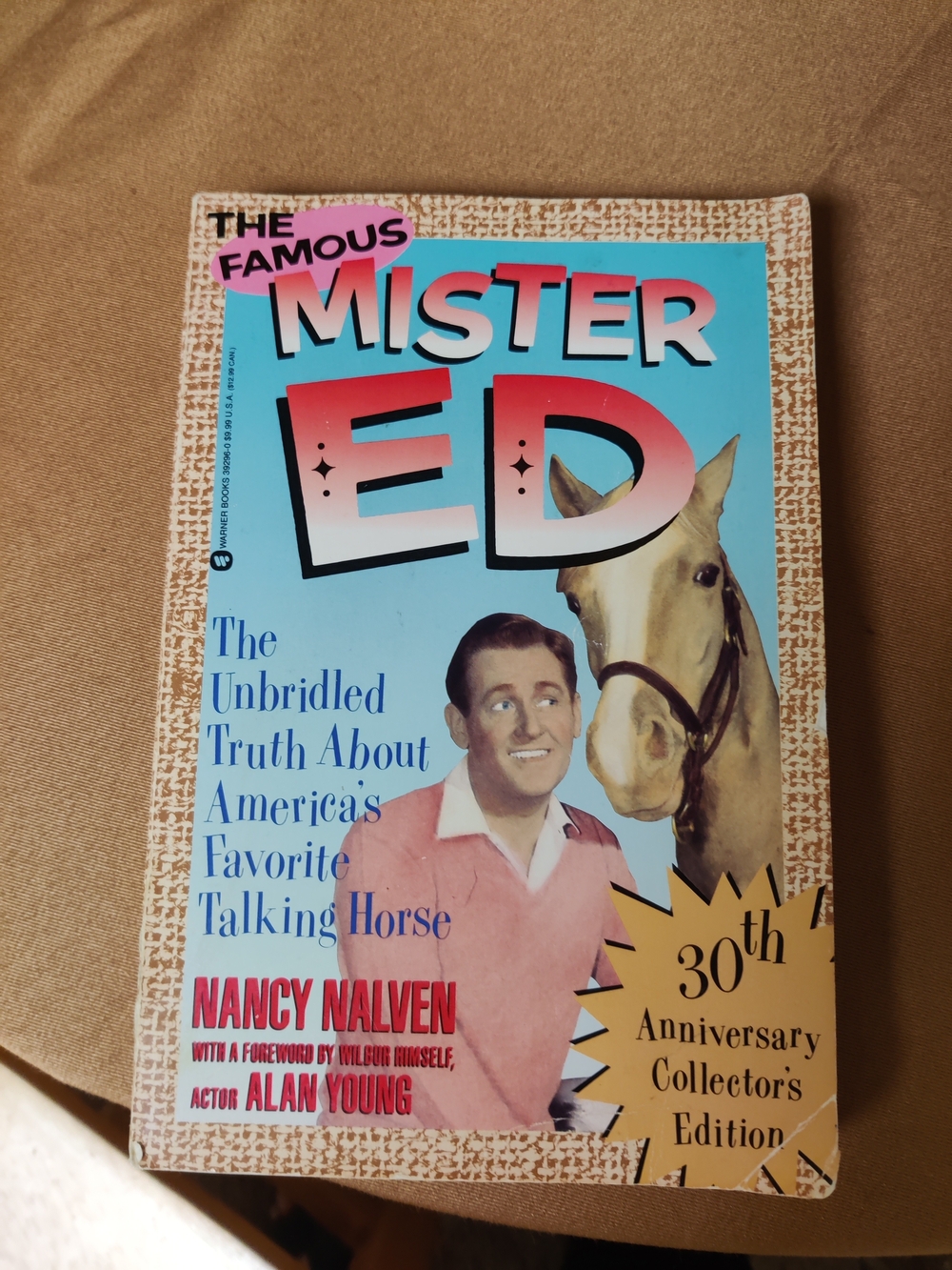 Mister Ed 30th Anniversary Collectors Edition Book - Blue & Red Cover 1991